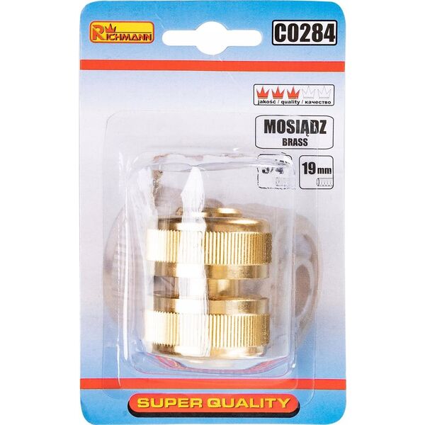 XTline Brass 3/4'' hose connector