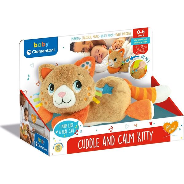 Clementoni TOY KITTY CAT CALMING PLUSH 17771