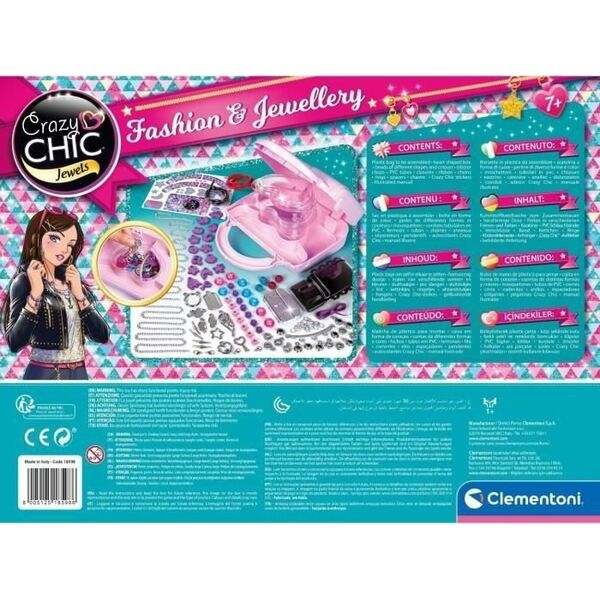Clementoni CLEMENTONI CRAZY CHIC creative set Jewellery Atelier, 18598