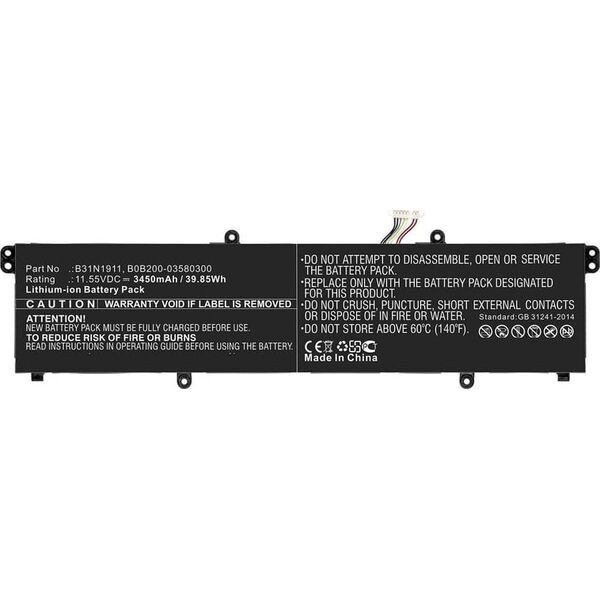 Bateria CoreParts CoreParts MBXAS-BA0240 części zamienne do notatników Bateria