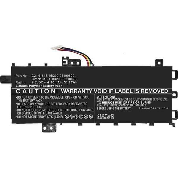 Pamięć do laptopa CoreParts CoreParts MBXAS-BA0279 części zamienne do notatników Bateria