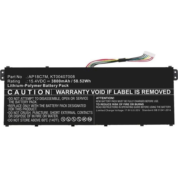 Pamięć do laptopa CoreParts CoreParts MBXAC-BA0125 części zamienne do notatników Bateria