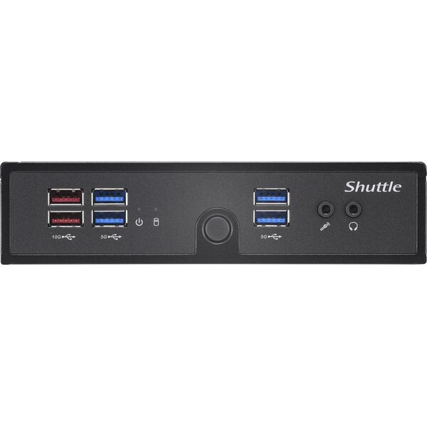 Komputer Shuttle Shuttle DS50U komputer typu barebone Wielkość PC 1.3L Czarny 7305