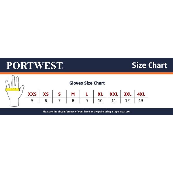 Portwest A722 - Rękawica antyprzecięciowa i chroniąca przed uderzeniem XL