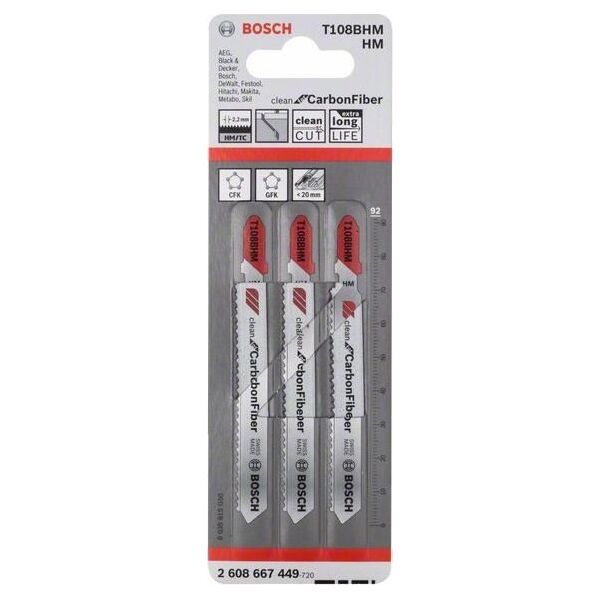 Bosch BRZESZCZOT DO WYRZYNAREK T108BHM 3SZT.