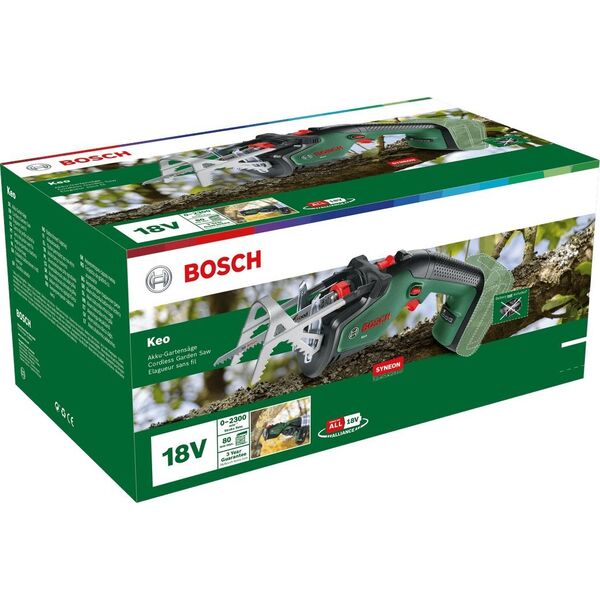 Piła szablasta Bosch AKUMULATOROWA PIŁA SZABLASTA KEO 18V 0*AH