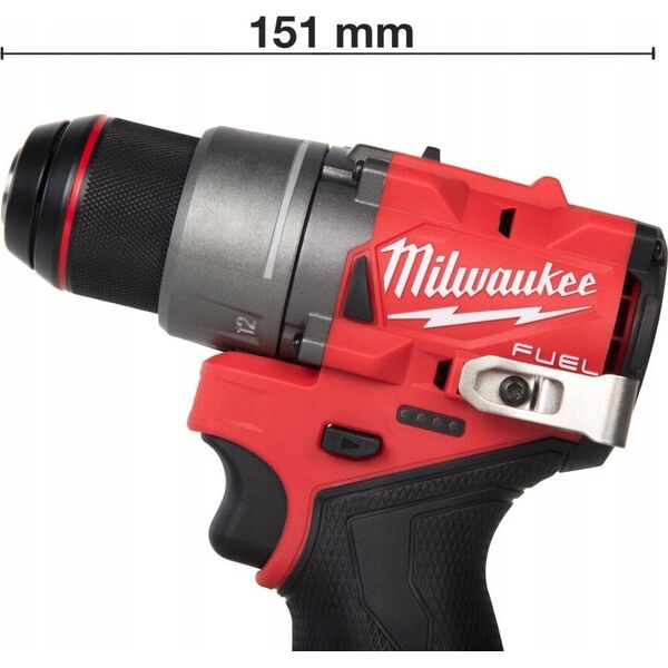 Wiertarka Milwaukee Akumuliatorinis suktuvas-gręžtuvas M12 FDD2-402X 12V Milwaukee