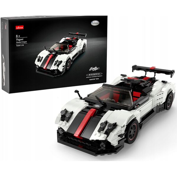 Rastar RASTAR 1:16 mastelio surenkamas automodelis Pagani Zonda Cinque Bricks, 98200