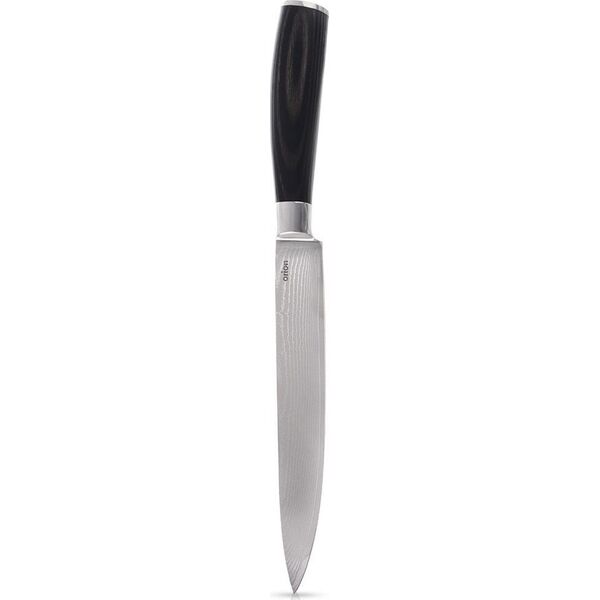 Orion Nóż kuchenny stalowy DAMASCUS 27 cm