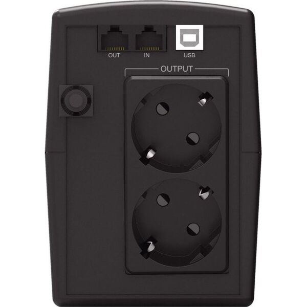 UPS Conceptronic Conceptronic ZEUS07ES zasilacz UPS Technologia line-interactive 1 kVA 600 W 2 x gniazdo sieciowe