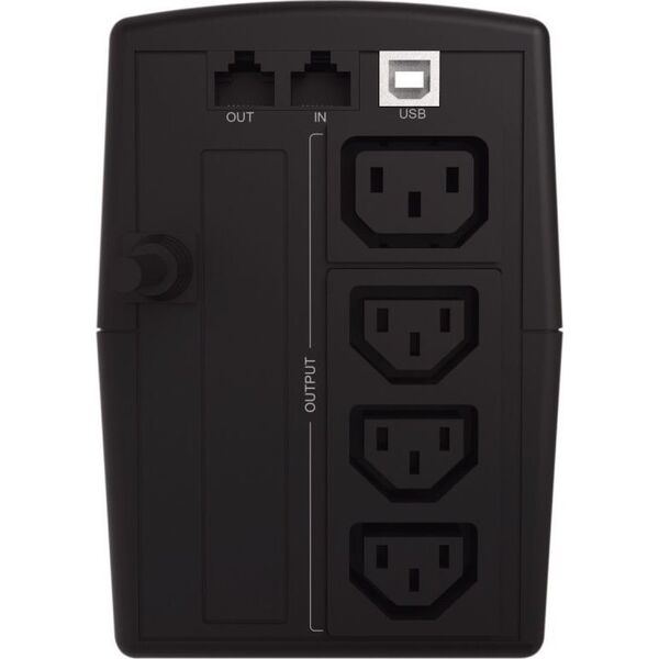 UPS Conceptronic Conceptronic ZEUS07E zasilacz UPS Technologia line-interactive 1 kVA 600 W 4 x gniazdo sieciowe