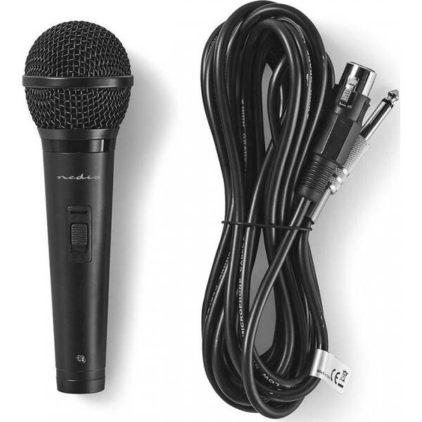 Mikrofon Nedis Nedis MPWD25BK mikrofon Czarny Mikrofon instrumentalny