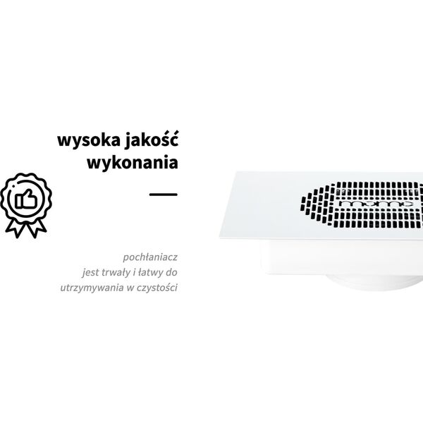 Activeshop Pochłaniacz pyłu do zabudowy Momo S-41 biały