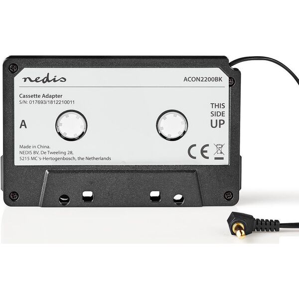 Nedis Nedis ACON2200BK adapter do kaset magnetofonowych Czarny