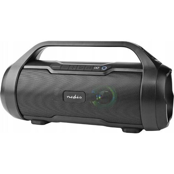 Głośnik Nedis Nedis SPBB310BK głośnik przenośny / imprezowy Przenośny głośnik stereo Czarny 36 W