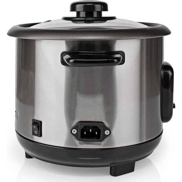 Multicooker Nedis Nedis KARC110AL szybkowar 1 l 400 W Czarny, Srebrny