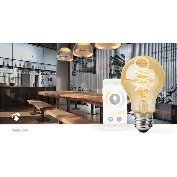Nedis Nedis SmartLife lampa LED Zimne białe, Ciepłe białe 4,9 W E27 G
