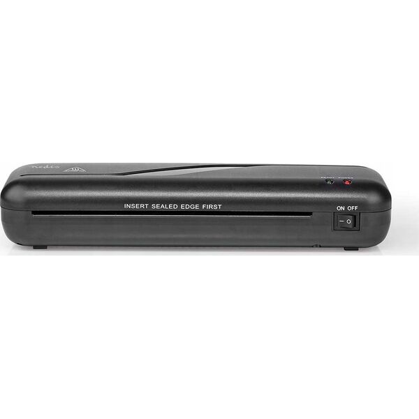 Laminator Nedis Nedis LAMI112BK4 laminator Laminator na gorąco 230 mm/min Czarny