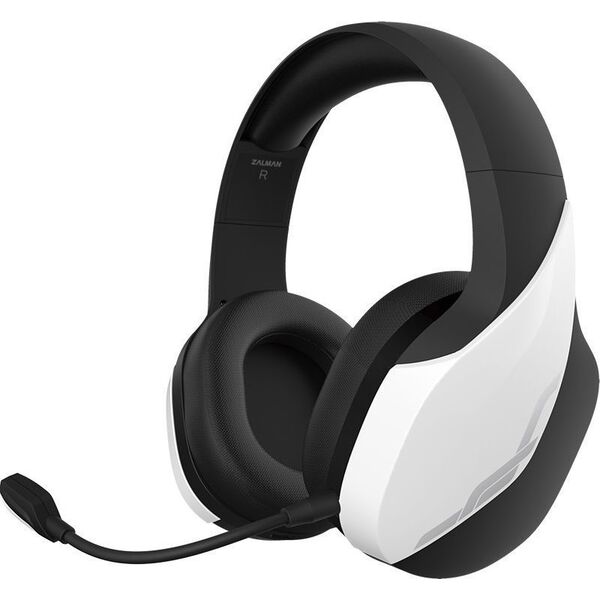 Słuchawki Zalman Zalman HPS700 White Zestaw słuchawkowy Bezprzewodowy Opaska na głowę Gaming Biały