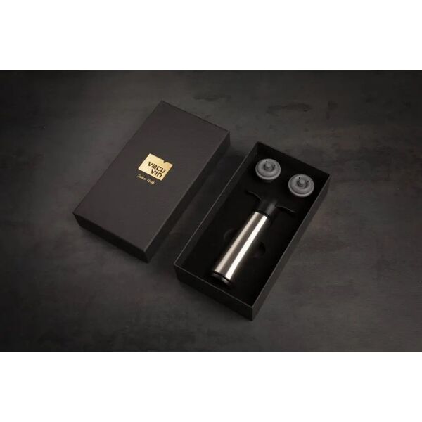Vacu Vin Wine Saver Stainless Steel Gift box