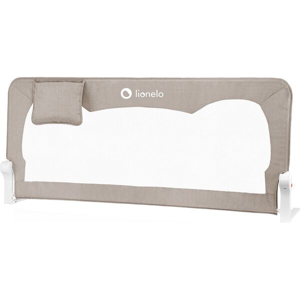 Lionelo Barierka do łóżka Hanna Beige Melange 66 x 150 cm Lionelo