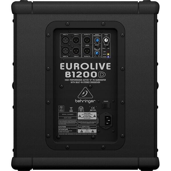 Behringer Behringer B1200D-PRO Subwoofer aktywny 12"