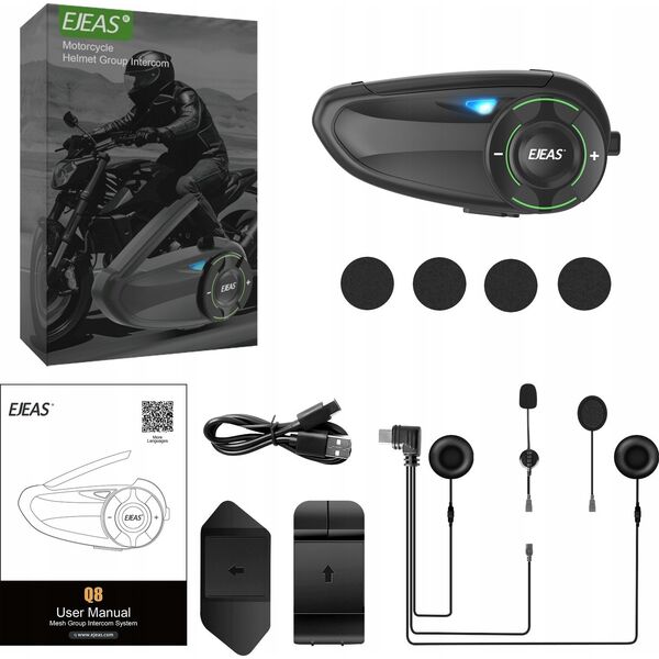 Ejeas Interkom motocyklowy EJEAS MS20