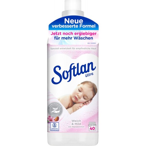 Płyn do płukania Softlan Koncentrat do płukania SOFTLAN Weich und Mild Sensitiv płyn 1l