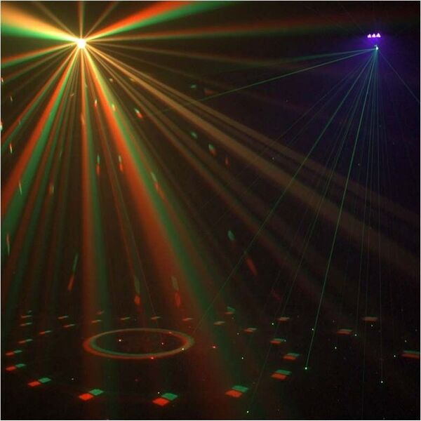 LIGHT4ME LIGHT4ME MULTIPHASE - Multiefekt LED UV wash strobe