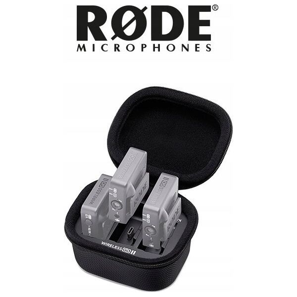 Rode Rode Microphones Wireless GO II Charge Case, power bank (black, for two transmitters and one receiver)
