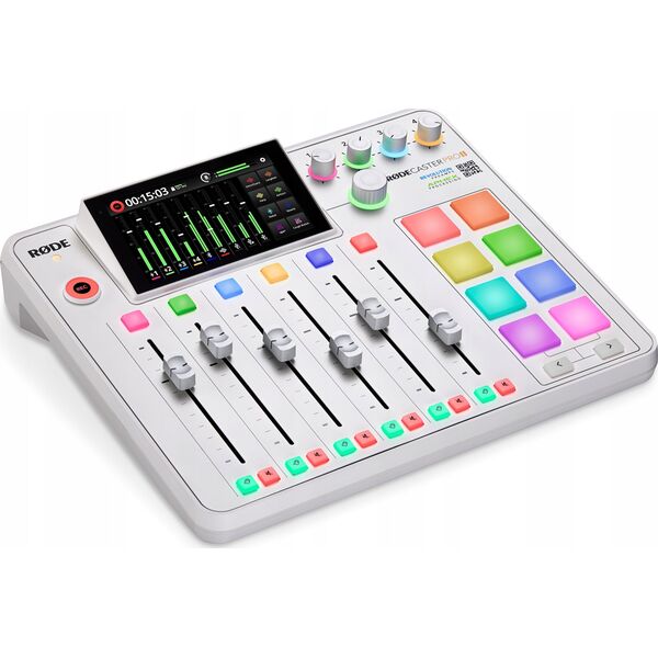 Rode Rode Microphones RDECaster Pro II , mixer (white, USB-C, jack, XLR)