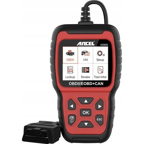 ANCEL Skaner diagnostyczny OBD2 Ancel AS500/AC105