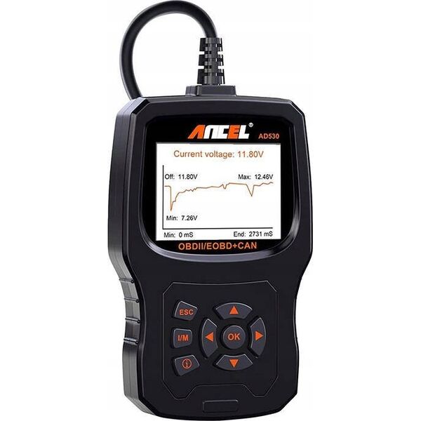ANCEL Skaner diagnostyczny OBD2 Ancel AD530