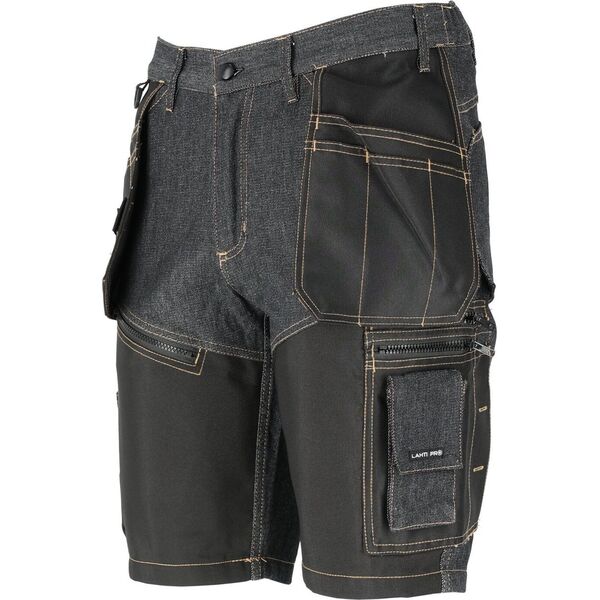 Lahti Pro SPODENKI KRÓTKIE JEANS. CZAR. ZE WZMOC., "2XL", CE, LAHTI