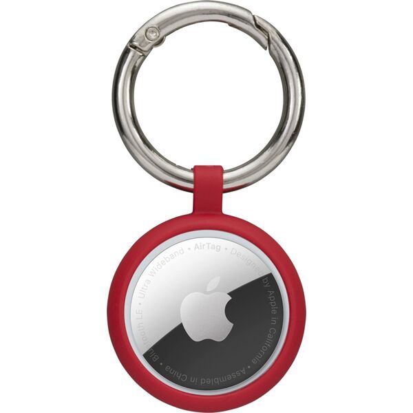 dbramante Greenland - AirTag Key Ring - Candy Apple Red