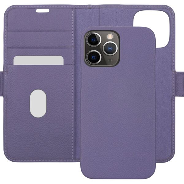 dbramante New York - iPhone 13 Pro Max 6.7" - Daybreak Purple - full grain pebbld leather cover