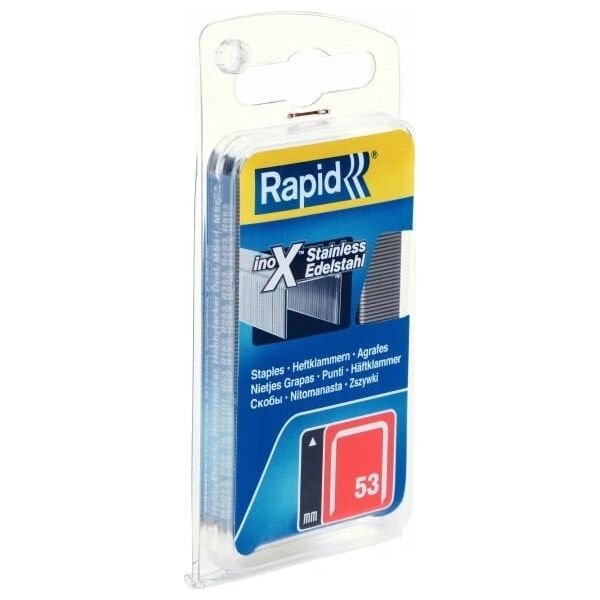 Rapid Stainless steel staples. steel "Rapid" 53/6 1080 pcs.