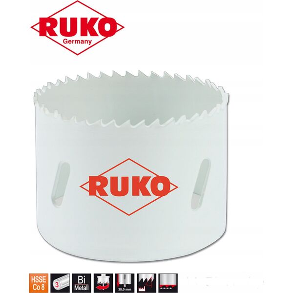 Wiertło Sourcing Drill bit HSS Co8 bi-metal RUKO O51 mm