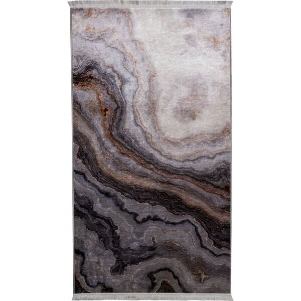Splendid CARPET PRINTED AGAT 0.8X1.4M GREY