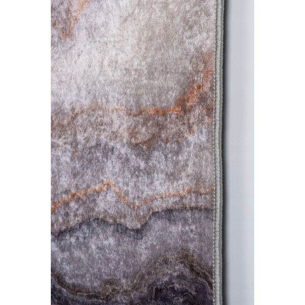 Splendid CARPET PRINTED AGAT 0.8X1.4M GREY