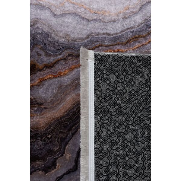Splendid CARPET PRINTED AGAT 0.8X1.4M GREY