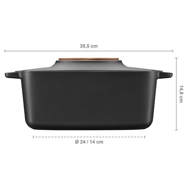 Fiskars Norden pot (oval), 5.0 L