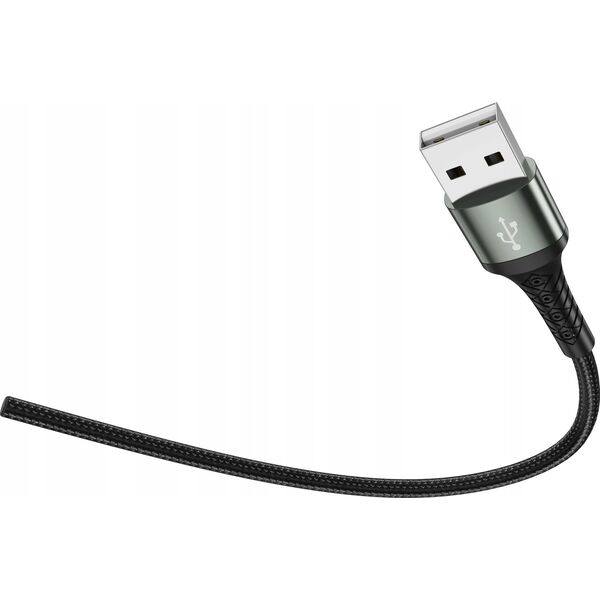 Kabel USB Jellico JELLICO kabel B12 Micro USB 3.1A 2M Czarny