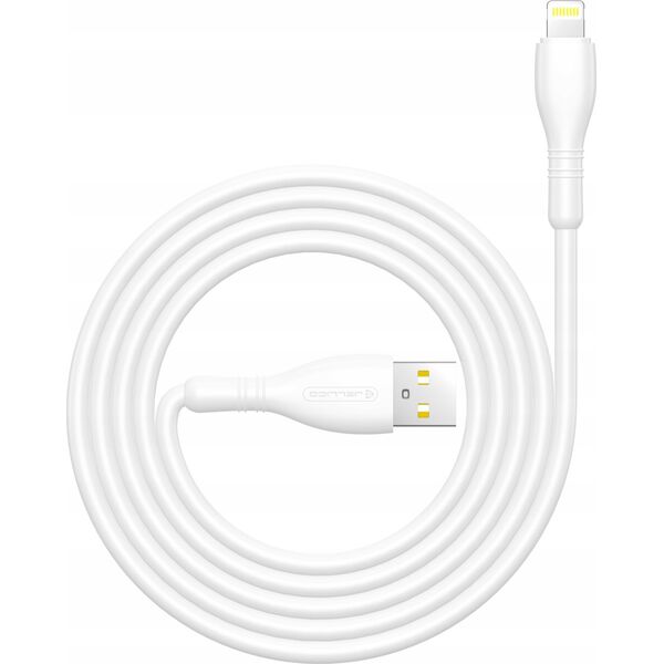 Kabel USB Jellico JELLICO kabel B9 Lightning 3.1A 1M Biały