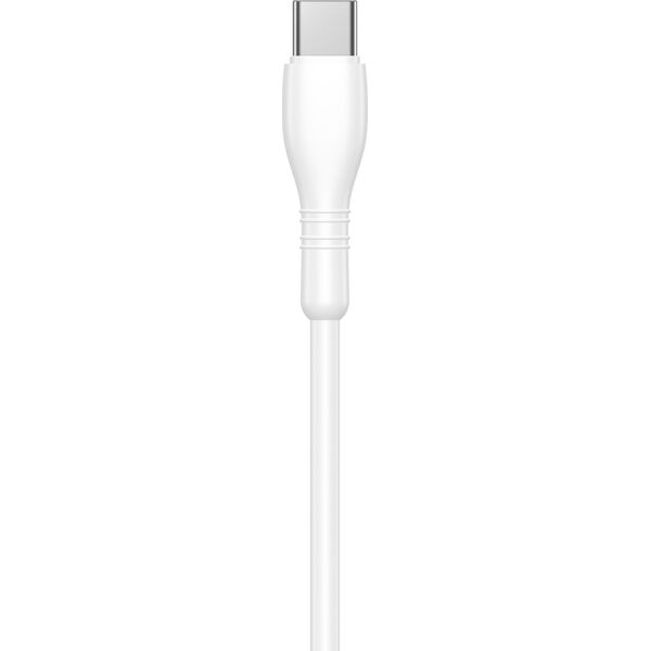 Kabel USB Jellico JELLICO kabel B9 USB-C - USB-C PD 66W 1M Biały