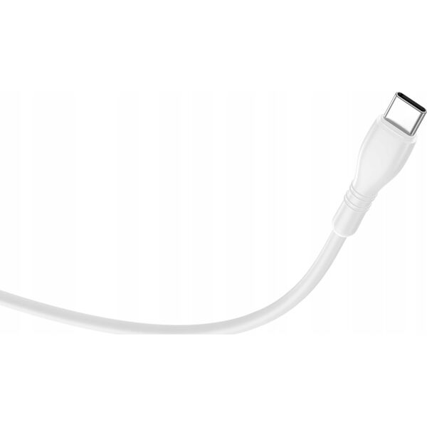 Kabel USB Jellico JELLICO kabel B9 USB-C - USB-C PD 66W 1M Biały