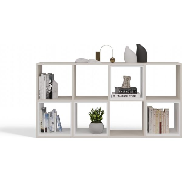 Topeshop REGAŁ KOMOROWY SZAFKA MALAX 2X4 KASZMIR