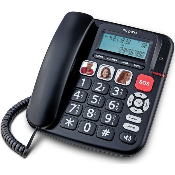 Telefon Emporia emporia KFT20 Großtastentelefon mit 3 Direktwahltasten
