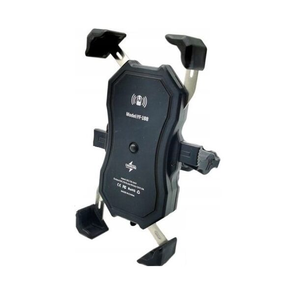 Freed Conn Uchwyt na telefon i ładowarka indukcyjna FreedConn MC1W 15W + USB