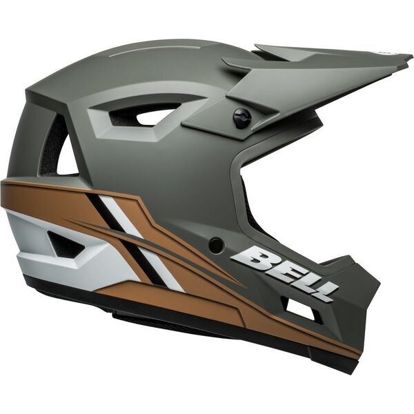 Bell Kask full face BELL SANCTION 2 DLX MIPS alpine matte dark gray tan roz. L (59-61 cm) (NEW 2024)